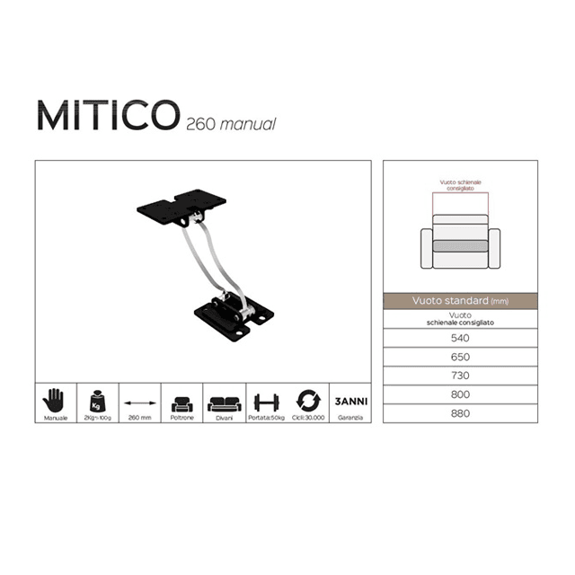 MITICO 260 MANUAL