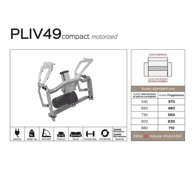 PLIV 49 COMPACT ELETTRICO