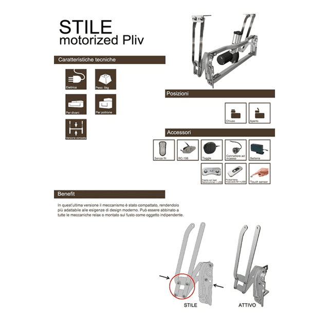 PLIV 70 STILE ELETTRICO